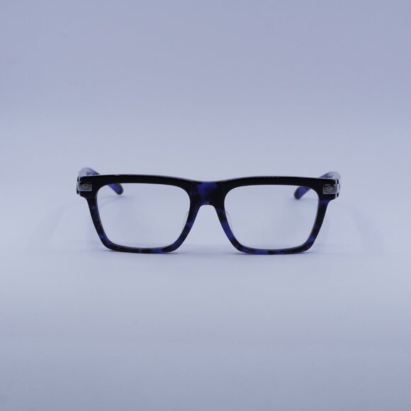 Versace VE3354F 5460 Eyeglasses Top Black/Blue 55mm Rectangle Frame - Picture 3 of 10